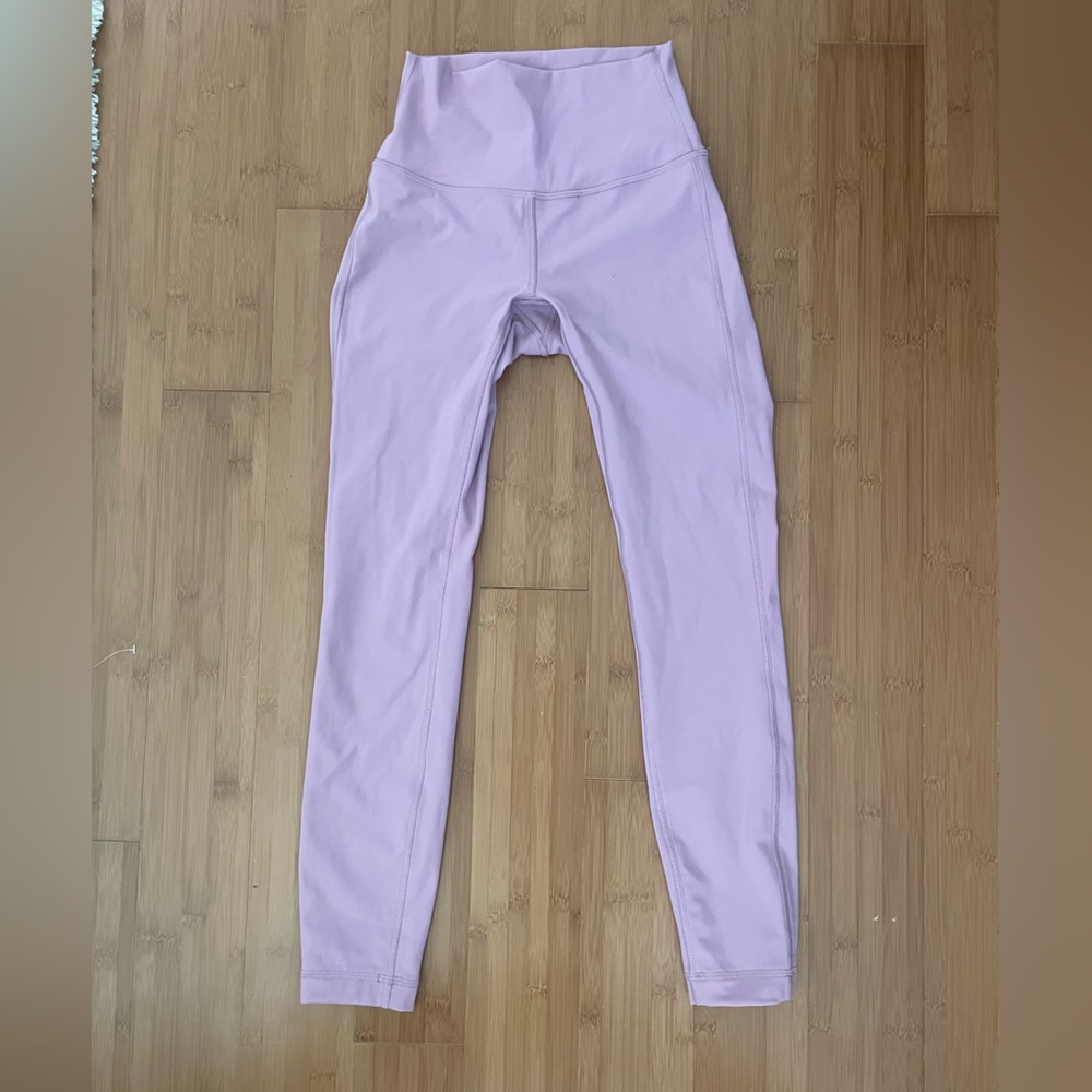 LULULEMON LAVENDER DOUBLE LINES LEGGINGS ❗️NO LONGER SOLD❗️